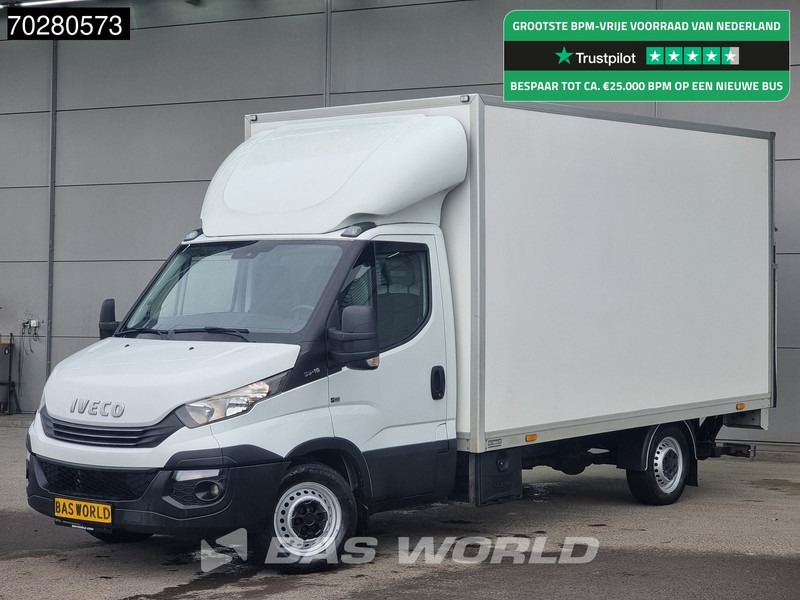 Iveco Daily 35S16 Automaat Bakwagen Laadklep Zijdeur Airco Cruise Euro6 Koffer Meubelbak Airco Cruise control - Лекотоварен автомобил фургон: снимка 1 Iveco Daily 35S16 Automaat Bakwagen Laadklep Zijdeur Airco Cruise Euro6 Koffer Meubelbak Airco Cruise control - Лекотоварен автомобил фургон: снимка 1