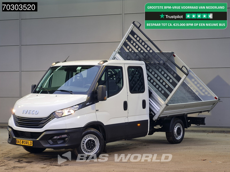 Iveco Daily 35S16 Driezijdige Automaat Kipper Dubbel Cabine 3,5t Trekhaak 160PK Airco Camera Euro6 Tipper Benne Kieper Airco Trekhaak - Бус самосвал: снимка 1 Iveco Daily 35S16 Driezijdige Automaat Kipper Dubbel Cabine 3,5t Trekhaak 160PK Airco Camera Euro6 Tipper Benne Kieper Airco Trekhaak - Бус самосвал: снимка 1