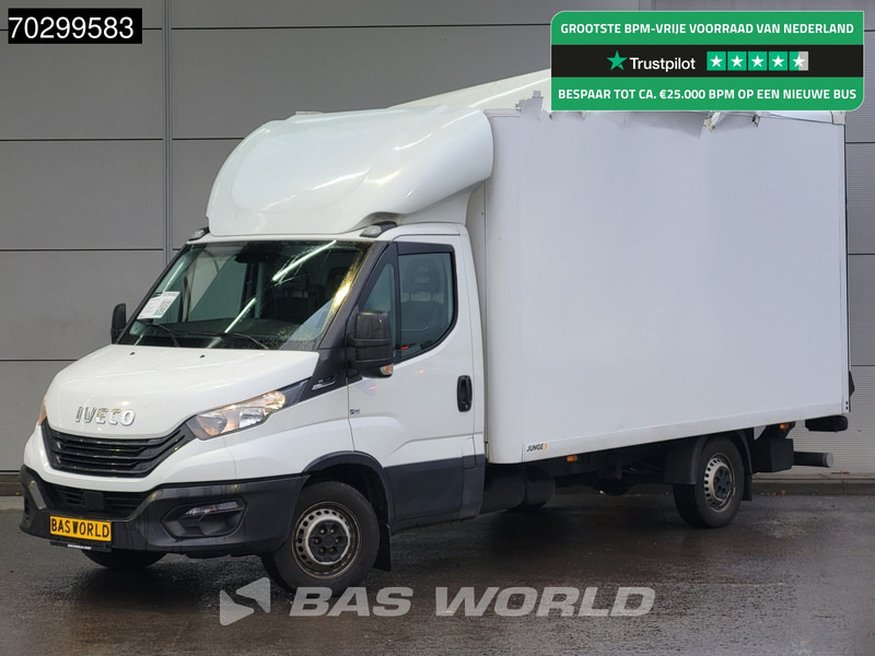 Iveco Daily 35S16 Laadklep Automaat SCHADE Bakwagen 160PK Airco Camera Euro6 Meubelbak Koffer Airco - Лекотоварен автомобил фургон: снимка 1 Iveco Daily 35S16 Laadklep Automaat SCHADE Bakwagen 160PK Airco Camera Euro6 Meubelbak Koffer Airco - Лекотоварен автомобил фургон: снимка 1
