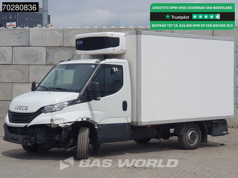 Iveco Daily 35S16 SCHADE! Koelwagen Zijdeur Carrier Xarios Airco Camera Euro6 Koel Koeler Kühl Kühler Kühlwagen Kühlkoffer 13m3 Airco - Хладилен бус: снимка 1 Iveco Daily 35S16 SCHADE! Koelwagen Zijdeur Carrier Xarios Airco Camera Euro6 Koel Koeler Kühl Kühler Kühlwagen Kühlkoffer 13m3 Airco - Хладилен бус: снимка 1