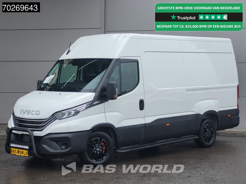 Iveco Daily 35S21 3.0L Automaat Black Edition 2025 model L2H2 Trekhaak Tacho ACC LED CarPlay Velgen Camera 12m3 Airco Trekhaak - Товарен бус: снимка 1 Iveco Daily 35S21 3.0L Automaat Black Edition 2025 model L2H2 Trekhaak Tacho ACC LED CarPlay Velgen Camera 12m3 Airco Trekhaak - Товарен бус: снимка 1