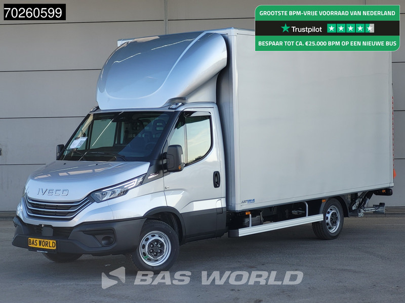 Iveco Daily 35S21 3.0L Automaat Laadklep Zijdeur ACC LED CarPlay Lat om Lat D'Hollandia 3,5t Trekvermogen Meubelbak Koffer Bakwagen 22m3 Air - Лекотоварен автомобил фургон: снимка 1 Iveco Daily 35S21 3.0L Automaat Laadklep Zijdeur ACC LED CarPlay Lat om Lat D'Hollandia 3,5t Trekvermogen Meubelbak Koffer Bakwagen 22m3 Air - Лекотоварен автомобил фургон: снимка 1