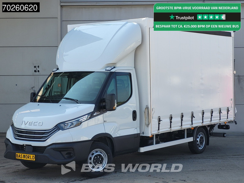 Iveco Daily 35S21 3.0L Automaat Schuifzeilen Laadklep 210PK 2025-Model ACC LED CarPlay Euro6 Schuifzeil Koffer Meubelbak Bakwagen 23m3 Airco - Брезентов бус: снимка 1 Iveco Daily 35S21 3.0L Automaat Schuifzeilen Laadklep 210PK 2025-Model ACC LED CarPlay Euro6 Schuifzeil Koffer Meubelbak Bakwagen 23m3 Airco - Брезентов бус: снимка 1