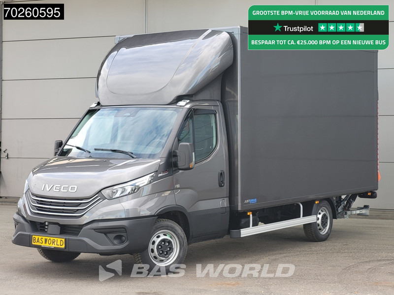 Iveco Daily 35S21 3.0L Laadklep Automaat Zijdeur 210PK Bakwagen ACC LED Airco 3,5t Trekgewicht D'Hollandia CarPlay Euro6 Meubelbak Koffer Ai - Лекотоварен автомобил фургон: снимка 1 Iveco Daily 35S21 3.0L Laadklep Automaat Zijdeur 210PK Bakwagen ACC LED Airco 3,5t Trekgewicht D'Hollandia CarPlay Euro6 Meubelbak Koffer Ai - Лекотоварен автомобил фургон: снимка 1