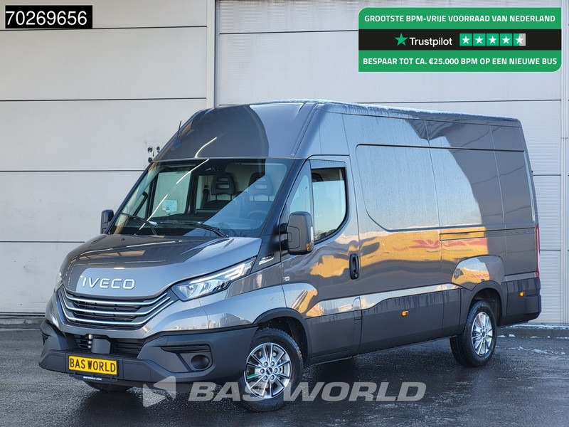 Iveco Daily 35S21 Automaat 2025 model L2H2 Trekhaak Tacho ACC LED CarPlay Velgen Camera 12m3 Airco Trekhaak - Товарен бус: снимка 1 Iveco Daily 35S21 Automaat 2025 model L2H2 Trekhaak Tacho ACC LED CarPlay Velgen Camera 12m3 Airco Trekhaak - Товарен бус: снимка 1
