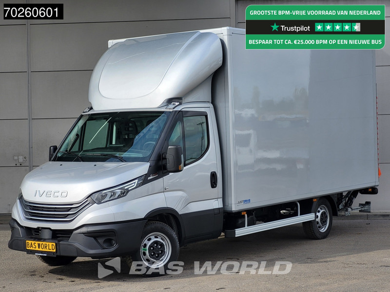 Iveco Daily 35S21 Automaat Lat om lat Dhollandia laadklep Bakwagen ACC LED Meubelbak Koffer 22m3 Airco - Лекотоварен автомобил фургон: снимка 1 Iveco Daily 35S21 Automaat Lat om lat Dhollandia laadklep Bakwagen ACC LED Meubelbak Koffer 22m3 Airco - Лекотоварен автомобил фургон: снимка 1