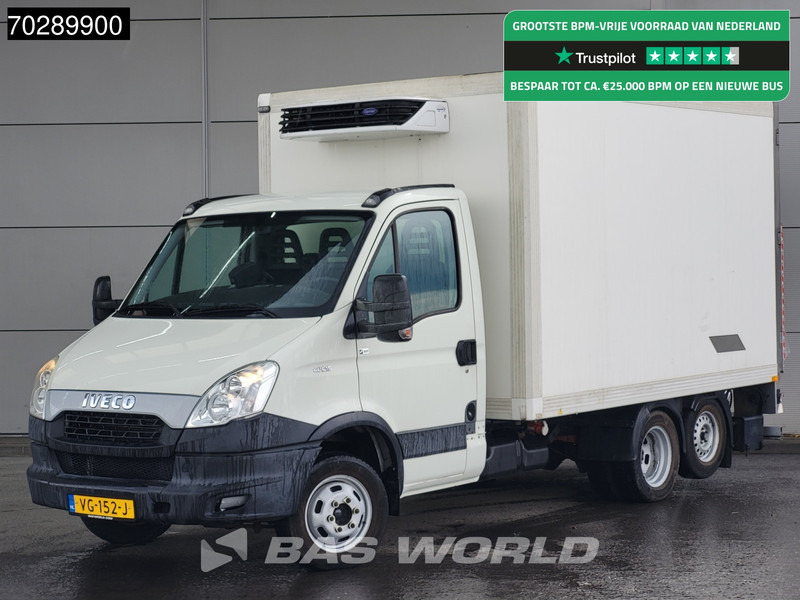 Iveco Daily 40C15 BE-Combi 75Plus Koelwagen Laadklep Carrier Xarios 350 Zijdeur Achterdeuren Airco Cruise Camera Koel Koeler Kühl Kühler Küh - Хладилен бус: снимка 1 Iveco Daily 40C15 BE-Combi 75Plus Koelwagen Laadklep Carrier Xarios 350 Zijdeur Achterdeuren Airco Cruise Camera Koel Koeler Kühl Kühler Küh - Хладилен бус: снимка 1