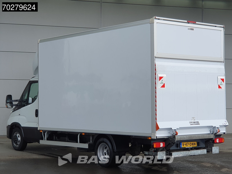 Iveco Daily 40C18 3.0L Automaat Laadklep Dubbellucht Zijdeur Meubelbak LED Navi Airco Cruise Camera Meubelbak Koffer 23m3 Airco Cruise contr - Лекотоварен автомобил фургон: снимка 2 Iveco Daily 40C18 3.0L Automaat Laadklep Dubbellucht Zijdeur Meubelbak LED Navi Airco Cruise Camera Meubelbak Koffer 23m3 Airco Cruise contr - Лекотоварен автомобил фургон: снимка 2