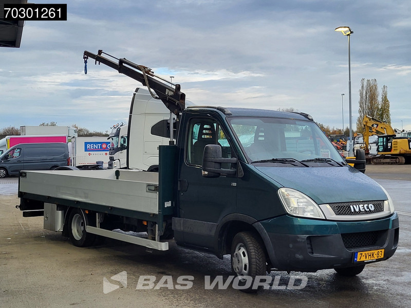 Iveco Daily 40C18 3.0L Kraanwagen Open Laadbak Hyya 017T 1320KG 3,5t Trekhaak Airco 180PK Kraan Cran Kranwagen Crane Pritsche Pickup Open Bo - Бордови бус: снимка 5 Iveco Daily 40C18 3.0L Kraanwagen Open Laadbak Hyya 017T 1320KG 3,5t Trekhaak Airco 180PK Kraan Cran Kranwagen Crane Pritsche Pickup Open Bo - Бордови бус: снимка 5