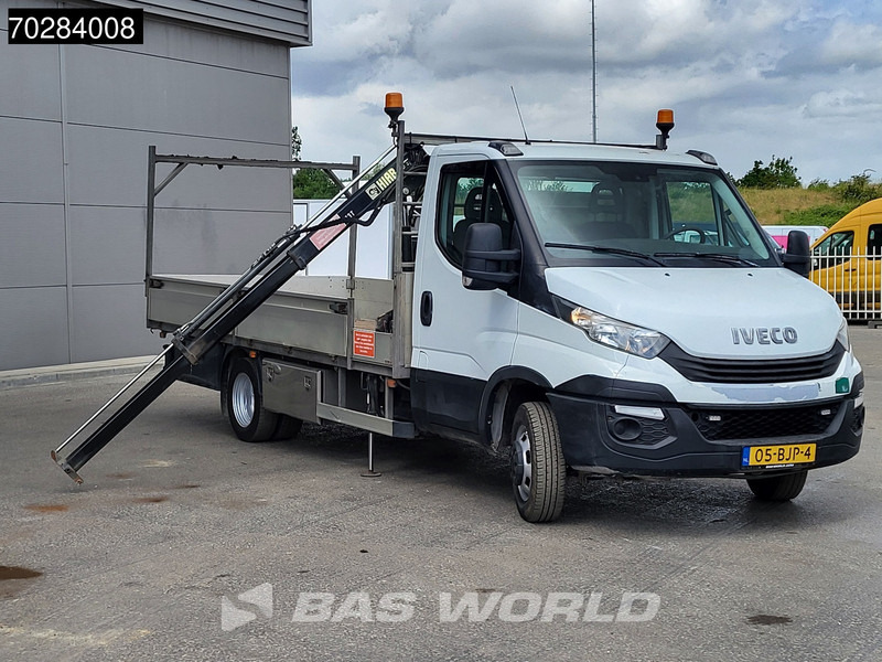 Iveco Daily 50C15 3.0L Euro6 Kraanwagen HIAB 013T PTO 3,5t Trekhaak Airco Cruise Kraan Crane Kranwagen Pickup Pritsche Airco Trekhaak Cruise - Бордови бус: снимка 1 Iveco Daily 50C15 3.0L Euro6 Kraanwagen HIAB 013T PTO 3,5t Trekhaak Airco Cruise Kraan Crane Kranwagen Pickup Pritsche Airco Trekhaak Cruise - Бордови бус: снимка 1