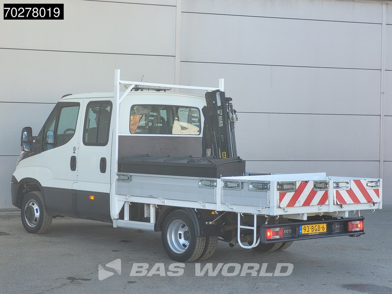 Iveco Daily 50C17 3.0L Automaat DC Open laadbak Kraan Hiab 017T-2 Airco APK 10-2025 Pickup Crane Kraanwagen Pritsche Airco Dubbel cabine - Бордови бус: снимка 2 Iveco Daily 50C17 3.0L Automaat DC Open laadbak Kraan Hiab 017T-2 Airco APK 10-2025 Pickup Crane Kraanwagen Pritsche Airco Dubbel cabine - Бордови бус: снимка 2