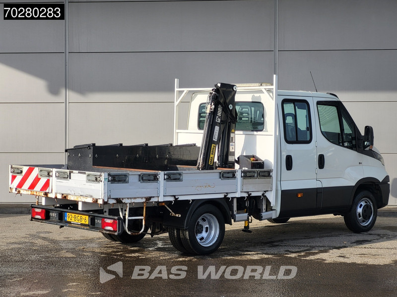 Iveco Daily 50C17 3,0L Automaat HIAB 017T-2 DC Open laadbak Dubbellucht Airco Euro6 Pickup Crane Kraanwagen Pritsche Airco Dubbel cabine - Бордови бус: снимка 5 Iveco Daily 50C17 3,0L Automaat HIAB 017T-2 DC Open laadbak Dubbellucht Airco Euro6 Pickup Crane Kraanwagen Pritsche Airco Dubbel cabine - Бордови бус: снимка 5