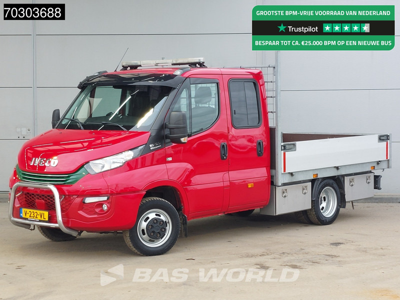 Iveco Daily 50C18 3.0L Automaat Open Laadbak Dubbellucht 3,5t Trekhaak Navi Airco Cruise Camera APK 07-2026 Euro6 Pritsche Pickup Open Box A - Бордови бус: снимка 1 Iveco Daily 50C18 3.0L Automaat Open Laadbak Dubbellucht 3,5t Trekhaak Navi Airco Cruise Camera APK 07-2026 Euro6 Pritsche Pickup Open Box A - Бордови бус: снимка 1