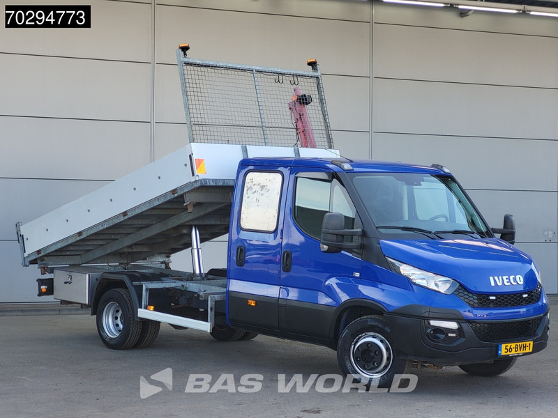 Iveco Daily 70C17 Drie-Zijdige 3.0L Kipper 7-tons Kraan Dubbellucht 170PK 3,5t Trekhaak Airco Tipper Benne Kieper Kraanwagen Crane Kranwagen - Бус самосвал: снимка 5 Iveco Daily 70C17 Drie-Zijdige 3.0L Kipper 7-tons Kraan Dubbellucht 170PK 3,5t Trekhaak Airco Tipper Benne Kieper Kraanwagen Crane Kranwagen - Бус самосвал: снимка 5