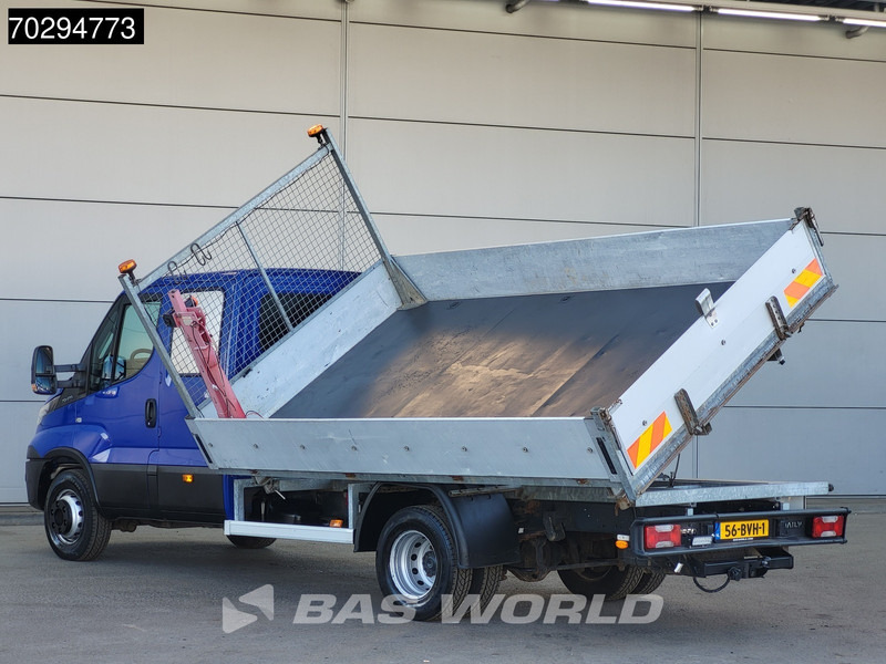 Iveco Daily 70C17 Drie-Zijdige 3.0L Kipper 7-tons Kraan Dubbellucht 170PK 3,5t Trekhaak Airco Tipper Benne Kieper Kraanwagen Crane Kranwagen - Бус самосвал: снимка 2 Iveco Daily 70C17 Drie-Zijdige 3.0L Kipper 7-tons Kraan Dubbellucht 170PK 3,5t Trekhaak Airco Tipper Benne Kieper Kraanwagen Crane Kranwagen - Бус самосвал: снимка 2
