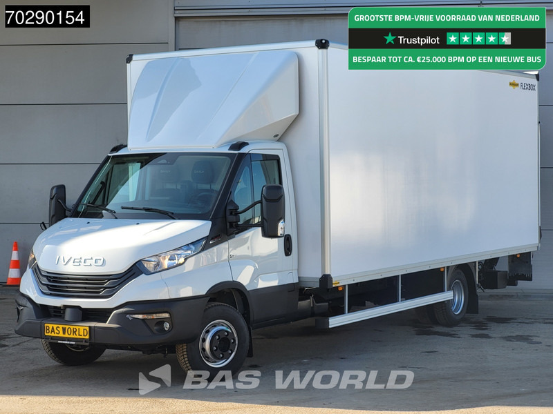 Iveco Daily 70C18 3.0L 180PK Laadklep 7tons Bakwagen Luchtvering Dubbellucht 2025model ACC Navi Camera Airco Meubelbak Koffer 35m3 Airco - Лекотоварен автомобил фургон: снимка 1 Iveco Daily 70C18 3.0L 180PK Laadklep 7tons Bakwagen Luchtvering Dubbellucht 2025model ACC Navi Camera Airco Meubelbak Koffer 35m3 Airco - Лекотоварен автомобил фургон: снимка 1