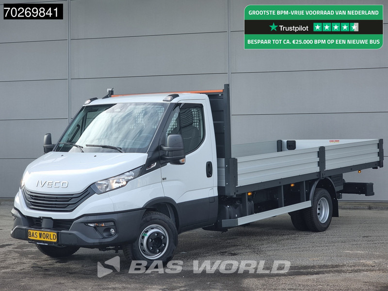 Iveco Daily 70C18 3.0L Automaat 525cm Open laadbak Trekhaak ACC Navi Airco Pickup Pritsche Airco Trekhaak - Бордови бус: снимка 1 Iveco Daily 70C18 3.0L Automaat 525cm Open laadbak Trekhaak ACC Navi Airco Pickup Pritsche Airco Trekhaak - Бордови бус: снимка 1