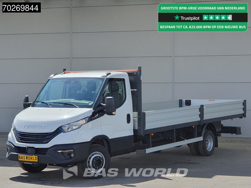 Iveco Daily 70C18 3.0L Automaat 525cm Open laadbak XXL Trekhaak ACC Navi Airco Pickup Pritsche Airco Trekhaak - Бордови бус: снимка 1 Iveco Daily 70C18 3.0L Automaat 525cm Open laadbak XXL Trekhaak ACC Navi Airco Pickup Pritsche Airco Trekhaak - Бордови бус: снимка 1