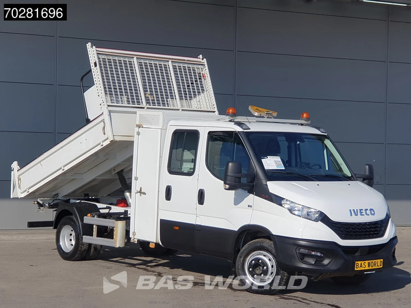 Iveco Daily 70C18 3.0L Kipper Dubbel Cabine Dubbellucht 3,5t Trekhaak Airco Cruise Camera Zwaailampen Euro6 Tipper Benne Kieper 2m3 Airco Tr - Бус самосвал: снимка 3 Iveco Daily 70C18 3.0L Kipper Dubbel Cabine Dubbellucht 3,5t Trekhaak Airco Cruise Camera Zwaailampen Euro6 Tipper Benne Kieper 2m3 Airco Tr - Бус самосвал: снимка 3