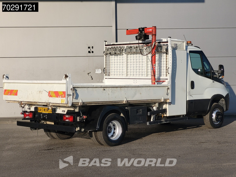 Iveco Daily 70C18 3.0L Open Laadbak 500KG Kraan Kraanwagen Open Laadbak 3,5t Trekhaak Airco Cruise Euro6 Kraan Crane Kranwagen Pritsche Pick - Бордови бус: снимка 2 Iveco Daily 70C18 3.0L Open Laadbak 500KG Kraan Kraanwagen Open Laadbak 3,5t Trekhaak Airco Cruise Euro6 Kraan Crane Kranwagen Pritsche Pick - Бордови бус: снимка 2