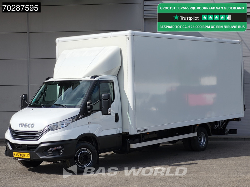 Iveco Daily 70C21 3.0L Automaat Luchtvering Laadklep 210PK Airco Cruise Camera Euro6 Meubelbak Koffer 36m3 Airco Cruise control - Лекотоварен автомобил фургон: снимка 1 Iveco Daily 70C21 3.0L Automaat Luchtvering Laadklep 210PK Airco Cruise Camera Euro6 Meubelbak Koffer 36m3 Airco Cruise control - Лекотоварен автомобил фургон: снимка 1