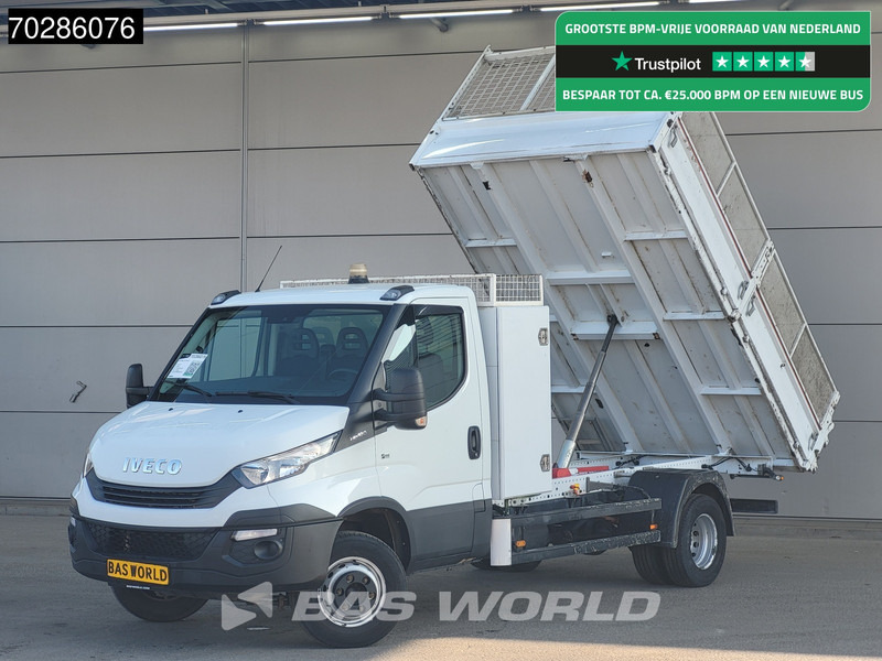 Iveco Daily 72C18 3.0L Kipper Dubbellucht 3,5t Trekhaak Airco Cruise Euro6 Tipper Benne Kieper 3m3 Airco Trekhaak Cruise control - Бус самосвал: снимка 1 Iveco Daily 72C18 3.0L Kipper Dubbellucht 3,5t Trekhaak Airco Cruise Euro6 Tipper Benne Kieper 3m3 Airco Trekhaak Cruise control - Бус самосвал: снимка 1