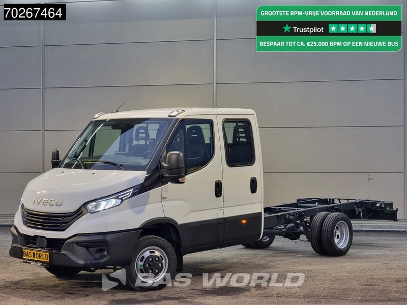 Iveco Daily 35C18 3.0L Dubbel Cabine Chassis 410WB 2025 model LED Navi Camera Airco Cruise Fahrgestell Airco Dubbel cabine Cruise control - Лекотоварен автомобил: снимка 1 Iveco Daily 35C18 3.0L Dubbel Cabine Chassis 410WB 2025 model LED Navi Camera Airco Cruise Fahrgestell Airco Dubbel cabine Cruise control - Лекотоварен автомобил: снимка 1