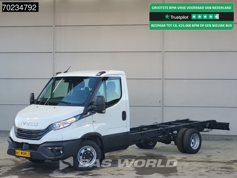 Iveco Daily 35C18 Automaat 410wb Dubbellucht 2025model Chassis Cabine ACC Navi Fahrgestell Airco - Лекотоварен автомобил: снимка 1 Iveco Daily 35C18 Automaat 410wb Dubbellucht 2025model Chassis Cabine ACC Navi Fahrgestell Airco - Лекотоварен автомобил: снимка 1