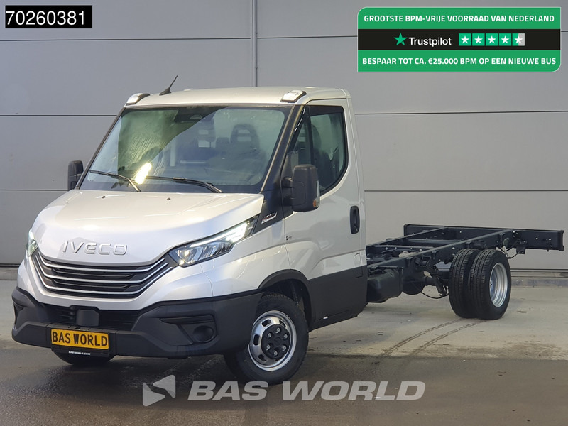 Iveco Daily 35C21 Automaat 410wb Dubbellucht 2025model Chassis Cabine ACC Fahrgestell Airco - Лекотоварен автомобил: снимка 1 Iveco Daily 35C21 Automaat 410wb Dubbellucht 2025model Chassis Cabine ACC Fahrgestell Airco - Лекотоварен автомобил: снимка 1