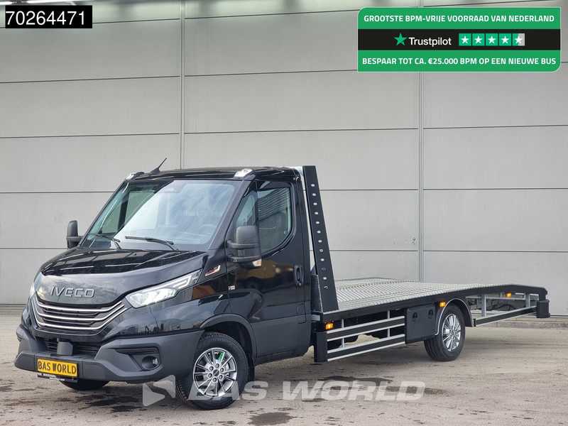 Iveco Daily 35S18 3.0L Automaat Autotransporter 2025model LED ACC Luchtvering Lier Zwaailamp Oprijwagen Cartransporter Airco Trekhaak - Лекотоварен автомобил: снимка 1 Iveco Daily 35S18 3.0L Automaat Autotransporter 2025model LED ACC Luchtvering Lier Zwaailamp Oprijwagen Cartransporter Airco Trekhaak - Лекотоварен автомобил: снимка 1