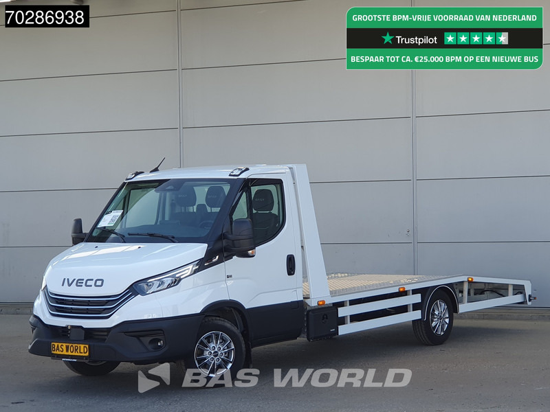 Iveco Daily 35S18 3.0L Autotransporter Automaat 3,5t Trekhaak Navi ACC LED Airco Lier Euro6 Oprijwagen Cartransporter Trekhaak - Лекотоварен автомобил: снимка 1 Iveco Daily 35S18 3.0L Autotransporter Automaat 3,5t Trekhaak Navi ACC LED Airco Lier Euro6 Oprijwagen Cartransporter Trekhaak - Лекотоварен автомобил: снимка 1