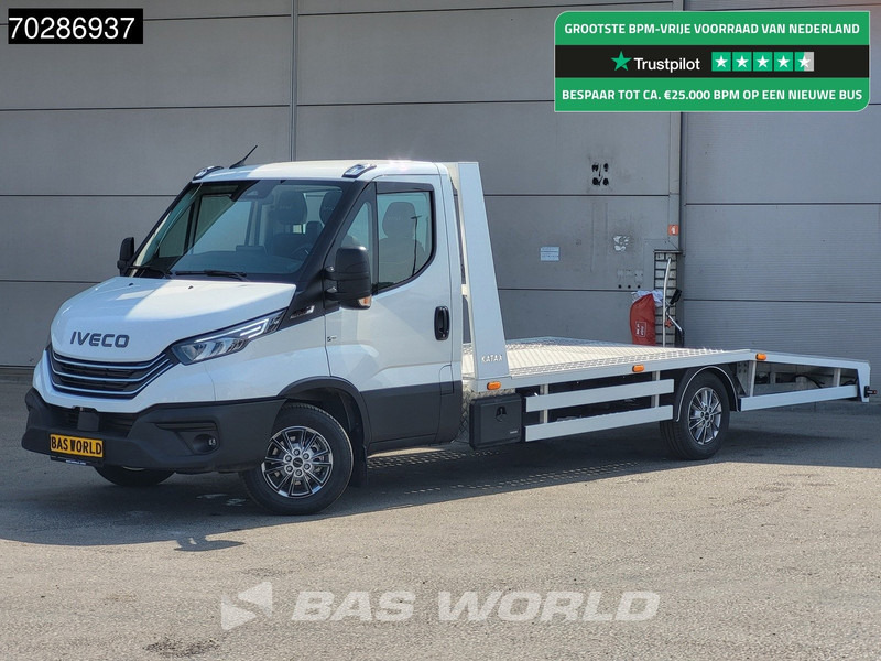 Iveco Daily 35S18 Automaat Autotransporter 3,5t Trekhaak Navi Airco LED ACC Euro6 Oprijwagen Cartransporter Trekhaak - Лекотоварен автомобил: снимка 1 Iveco Daily 35S18 Automaat Autotransporter 3,5t Trekhaak Navi Airco LED ACC Euro6 Oprijwagen Cartransporter Trekhaak - Лекотоварен автомобил: снимка 1