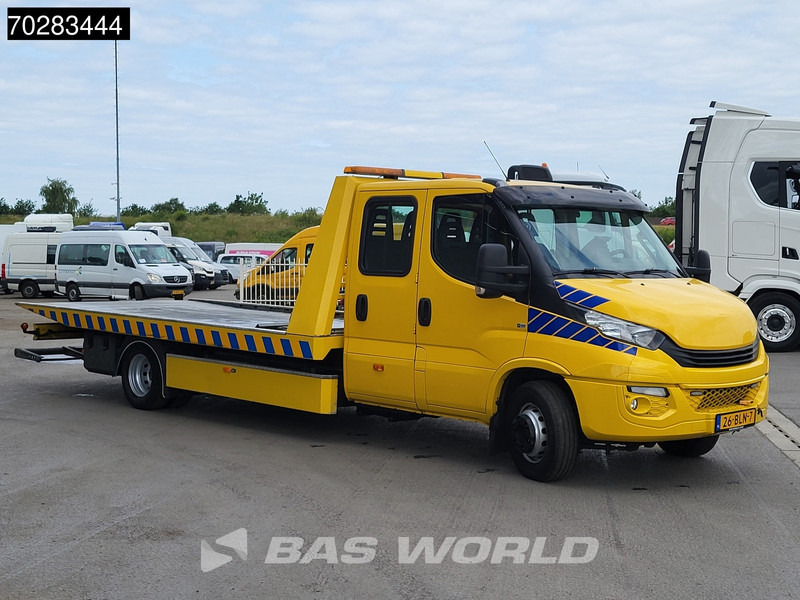 Iveco Daily 70C18 3.0L Autotransporter Luchtvering 3,5t Trekhaak Lier Airco Cruise Euro6 Cartransporter Oprijwagen Trekhaak Cruise control - Лекотоварен автомобил: снимка 3 Iveco Daily 70C18 3.0L Autotransporter Luchtvering 3,5t Trekhaak Lier Airco Cruise Euro6 Cartransporter Oprijwagen Trekhaak Cruise control - Лекотоварен автомобил: снимка 3