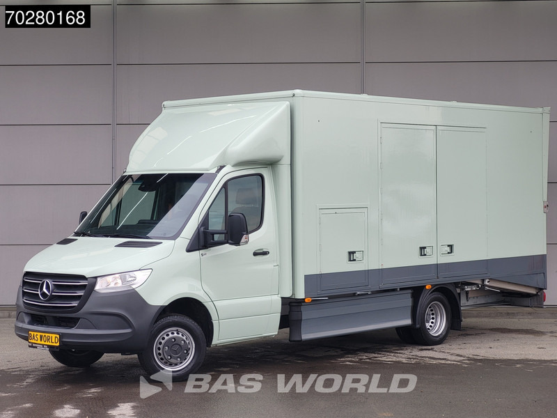Mercedes-Benz Sprinter 516 CDI Automaat VIP Autotransporter Dubbellucht Navi Airco Cruise Camera 10inch MBUX Carplay Cartransporter Oprijwagen 25m3 Air - Лекотоварен автомобил: снимка 2 Mercedes-Benz Sprinter 516 CDI Automaat VIP Autotransporter Dubbellucht Navi Airco Cruise Camera 10inch MBUX Carplay Cartransporter Oprijwagen 25m3 Air - Лекотоварен автомобил: снимка 2