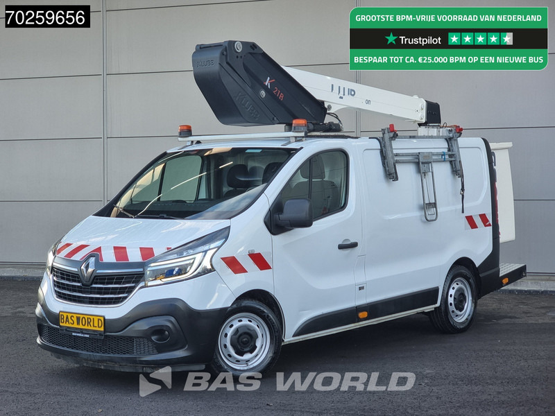 Renault Trafic 145pk Klubb K21B 11,4meter werkhoogte Hoogwerker Euro6 Nacelle Arbeitsbühne 5m3 Airco Cruise control - Лекотоварен автомобил: снимка 1 Renault Trafic 145pk Klubb K21B 11,4meter werkhoogte Hoogwerker Euro6 Nacelle Arbeitsbühne 5m3 Airco Cruise control - Лекотоварен автомобил: снимка 1