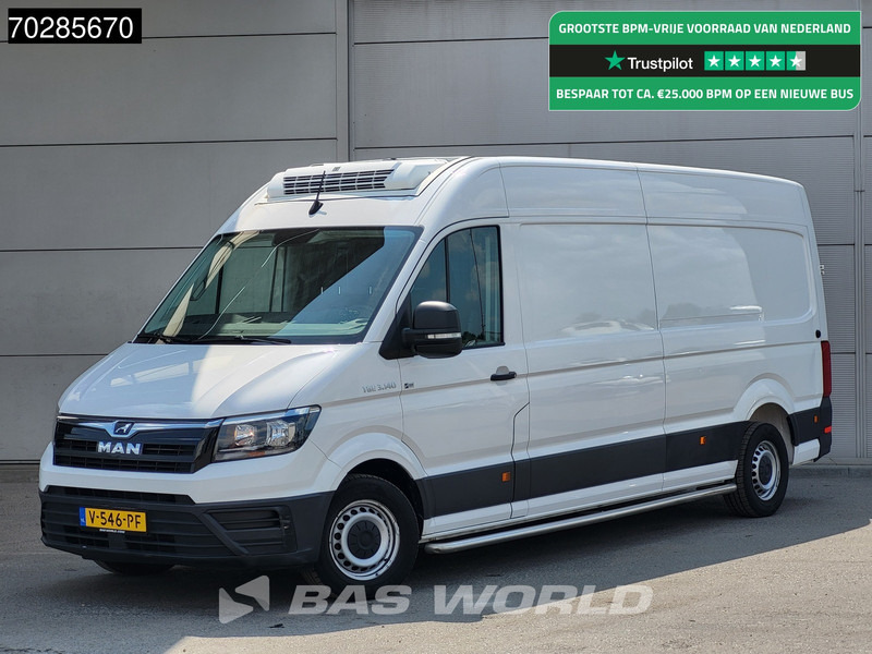 MAN TGE 3.140 Bi Temp Koelwagen Vriezer Themo King V-300 MAX Airco Euro6 Koel Koeler Vries Kühler Kühl Kühlwagen Frigo 12m3 Airco Cruise contr - Хладилен бус: снимка 1 MAN TGE 3.140 Bi Temp Koelwagen Vriezer Themo King V-300 MAX Airco Euro6 Koel Koeler Vries Kühler Kühl Kühlwagen Frigo 12m3 Airco Cruise contr - Хладилен бус: снимка 1