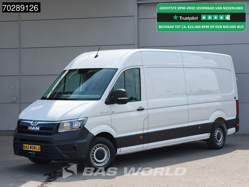 MAN TGE 3.140 COMING SOON! L4H3 Trekhaak Airco Cruise Camera Parkeersensoren Euro6 L3H2 15m3 Airco Cruise control - Товарен бус: снимка 1 MAN TGE 3.140 COMING SOON! L4H3 Trekhaak Airco Cruise Camera Parkeersensoren Euro6 L3H2 15m3 Airco Cruise control - Товарен бус: снимка 1