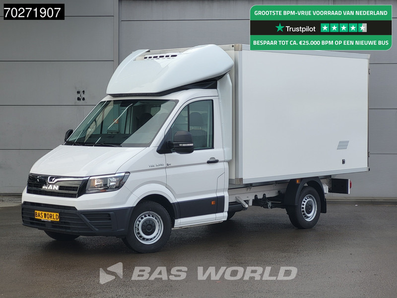 MAN TGE 3.140 Koelwagen Zijdeur Carrier CITIMAX 280 Bakwagen Koel Koeler KÜHLER 13m3 Airco - Хладилен бус: снимка 1 MAN TGE 3.140 Koelwagen Zijdeur Carrier CITIMAX 280 Bakwagen Koel Koeler KÜHLER 13m3 Airco - Хладилен бус: снимка 1