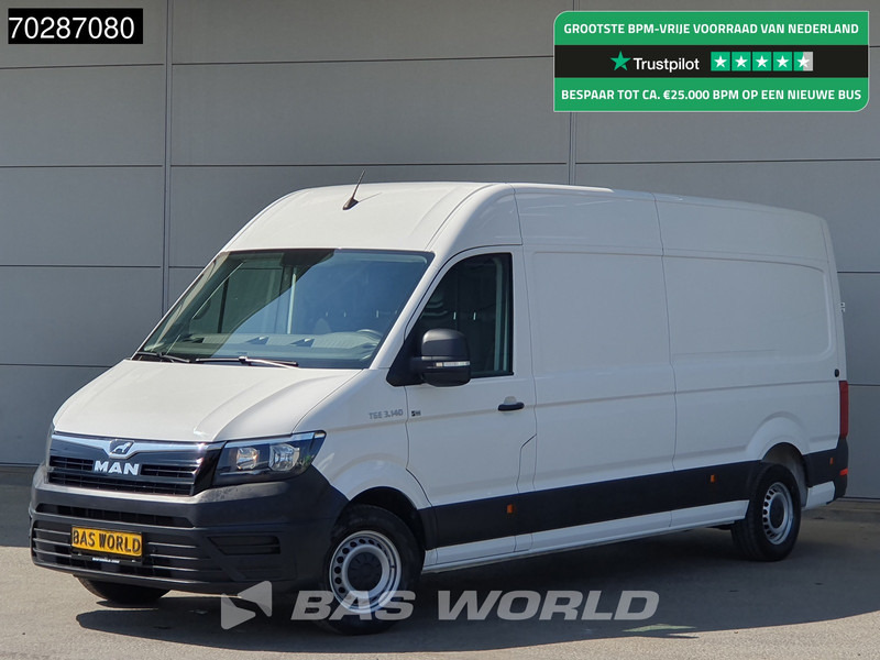 MAN TGE 3.140 L4H3 Trekhaak Airco Cruise Camera Parkeersensoren Euro6 L3H2 15m3 Airco Trekhaak Cruise control - Товарен бус: снимка 1 MAN TGE 3.140 L4H3 Trekhaak Airco Cruise Camera Parkeersensoren Euro6 L3H2 15m3 Airco Trekhaak Cruise control - Товарен бус: снимка 1