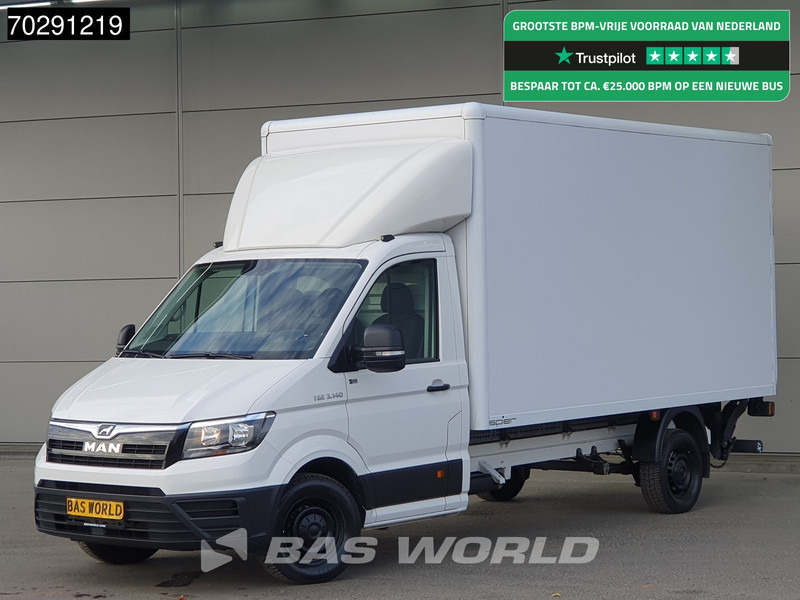 MAN TGE 3.140 Laadklep Automaat Bakwagen Airco Cruise Camera Euro6 Meubelbak Koffer 20m3 Airco Cruise control - Лекотоварен автомобил фургон: снимка 1 MAN TGE 3.140 Laadklep Automaat Bakwagen Airco Cruise Camera Euro6 Meubelbak Koffer 20m3 Airco Cruise control - Лекотоварен автомобил фургон: снимка 1