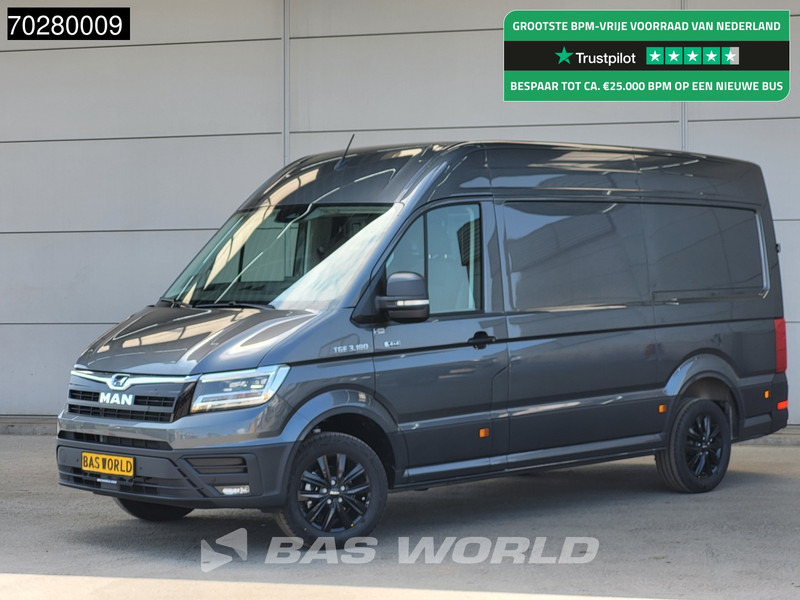 MAN TGE 3.180 4x4 Automaat L3H3 LED ACC Navi Airco Cruise Camera Parkeersensoren L2H2 Allrad 4WD 12m3 Airco - Товарен бус: снимка 1 MAN TGE 3.180 4x4 Automaat L3H3 LED ACC Navi Airco Cruise Camera Parkeersensoren L2H2 Allrad 4WD 12m3 Airco - Товарен бус: снимка 1