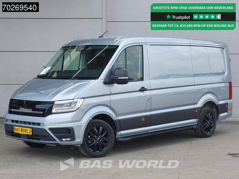 MAN TGE 3.180 Automaat 2025 Black Edition model Facelift L3H2 Navi CarPlay Camera L2H1 10m3 Airco Cruise control - Товарен бус: снимка 1 MAN TGE 3.180 Automaat 2025 Black Edition model Facelift L3H2 Navi CarPlay Camera L2H1 10m3 Airco Cruise control - Товарен бус: снимка 1