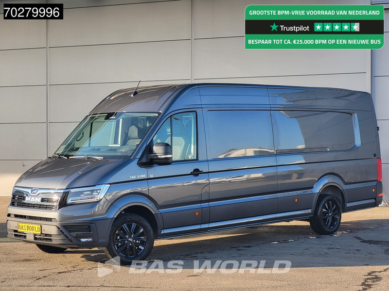 MAN TGE 3.180 Automaat L5H3 Navi ACC LED Airco Camera Parkeersensoren Euro6 L5 Long 17m3 Airco - Товарен бус: снимка 1 MAN TGE 3.180 Automaat L5H3 Navi ACC LED Airco Camera Parkeersensoren Euro6 L5 Long 17m3 Airco - Товарен бус: снимка 1