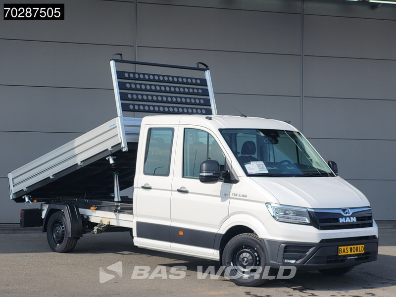 MAN TGE 3.180 Driezijdige Kipper Automaat Dubbel Cabine 2025 Facelift 180PK Trekhaak LED Navi ACC Airco Cruise Euro6 Kipper Tippe Benne Kieper - Бус самосвал: снимка 2 MAN TGE 3.180 Driezijdige Kipper Automaat Dubbel Cabine 2025 Facelift 180PK Trekhaak LED Navi ACC Airco Cruise Euro6 Kipper Tippe Benne Kieper - Бус самосвал: снимка 2