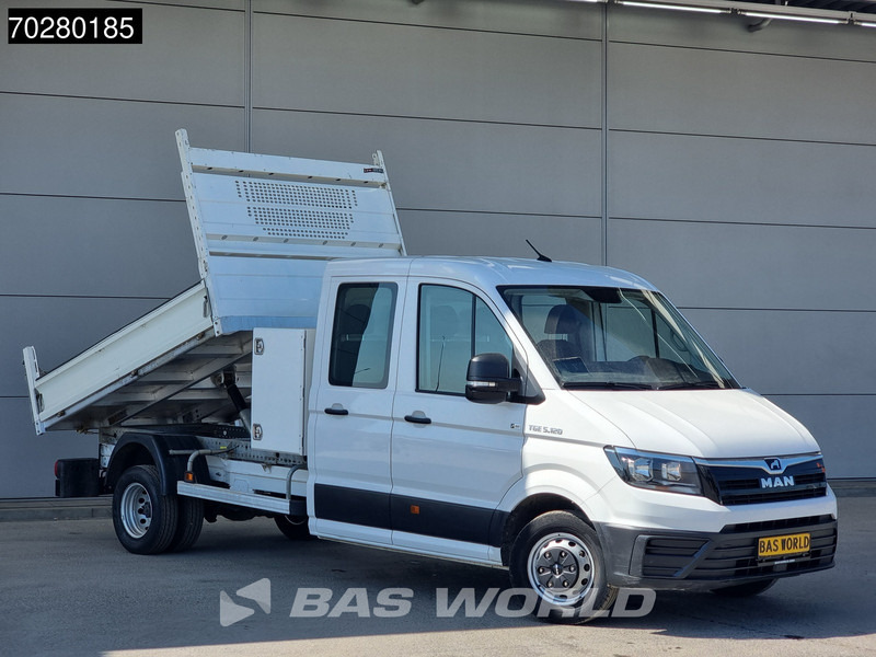 MAN TGE 5.120 Kipper met Kist Dubbel Cabine Dubbellucht 3,5t Trekhaak Navi Airco Cruise Camera Tipper Benne Kieper m3 Airco Dubbel cabine Trek - Бус самосвал: снимка 3 MAN TGE 5.120 Kipper met Kist Dubbel Cabine Dubbellucht 3,5t Trekhaak Navi Airco Cruise Camera Tipper Benne Kieper m3 Airco Dubbel cabine Trek - Бус самосвал: снимка 3