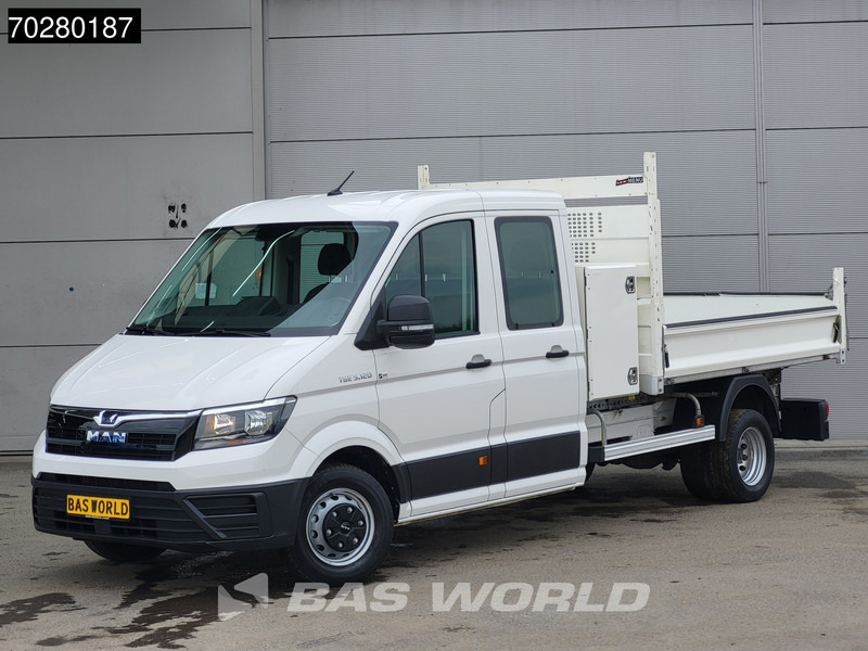 MAN TGE 5.120 Kipper met Kist Dubbel Cabine Dubbellucht 3,5t Trekhaak Navi Airco Cruise Euro6 Tipper Kipper Benne Airco Dubbel cabine Trekhaak - Бус самосвал: снимка 3 MAN TGE 5.120 Kipper met Kist Dubbel Cabine Dubbellucht 3,5t Trekhaak Navi Airco Cruise Euro6 Tipper Kipper Benne Airco Dubbel cabine Trekhaak - Бус самосвал: снимка 3