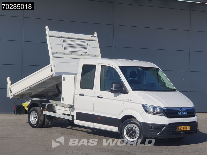 MAN TGE 5.120 Open Laadbak met Kist Dubbel Cabine Dubbellucht 3,5t Trekhaak Navi Airco Cruise Camera Euro6 Pritsche Pickup Open Box 2m3 Airco - Бордови бус: снимка 3 MAN TGE 5.120 Open Laadbak met Kist Dubbel Cabine Dubbellucht 3,5t Trekhaak Navi Airco Cruise Camera Euro6 Pritsche Pickup Open Box 2m3 Airco - Бордови бус: снимка 3