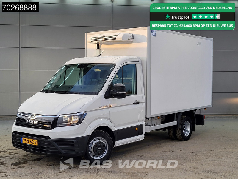 MAN TGE 5.180 Koelwagen Vriezer Bakwagen APK 12-2025 Thermo King 230V stekker Kuhlkoffer Airco Cruise 12m3 Airco Cruise control - Хладилен бус: снимка 1 MAN TGE 5.180 Koelwagen Vriezer Bakwagen APK 12-2025 Thermo King 230V stekker Kuhlkoffer Airco Cruise 12m3 Airco Cruise control - Хладилен бус: снимка 1