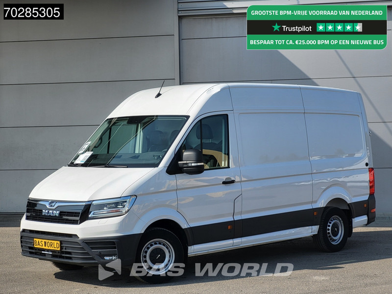 MAN TGE Elektrisch 115km WLTP 36kWh L3H3 Automaat LED Navi Airco Cruise Camera Parkeersensoren L2H2 8m3 Airco Cruise control - Товарен бус, Електрически бус: снимка 1 MAN TGE Elektrisch 115km WLTP 36kWh L3H3 Automaat LED Navi Airco Cruise Camera Parkeersensoren L2H2 8m3 Airco Cruise control - Товарен бус, Електрически бус: снимка 1