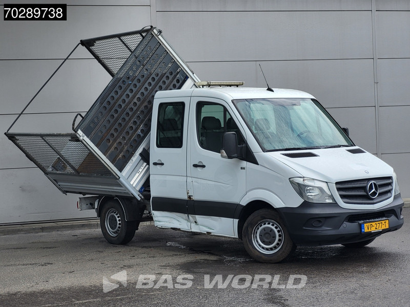 Mercedes-Benz Sprinter 310 CDI Automaat 3 zijdige Kipper Dubbel Cabine Trekhaak Tipper Benne Open laadbak Airco Trekhaak - Бус самосвал: снимка 5 Mercedes-Benz Sprinter 310 CDI Automaat 3 zijdige Kipper Dubbel Cabine Trekhaak Tipper Benne Open laadbak Airco Trekhaak - Бус самосвал: снимка 5